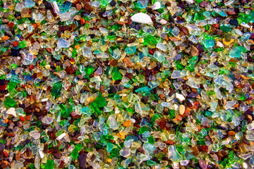 abstract background with confetti