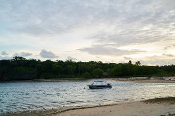 Fototapeta na wymiar Beautiful sea view from Fiji.