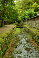 Japanese landscape：Yoshino river, which flows east side of Izumo Grand Shrine