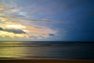 Beautiful sea view from Fiji.