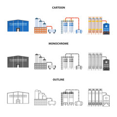 Fototapeta premium Isolated object of production and structure symbol. Collection of production and technology vector icon for stock.