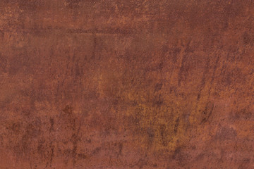 red oxidized rusty metal grunge wall background texture surface