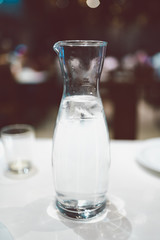 Water Bottle with Ice Cubes