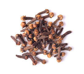 clove isolated on white background