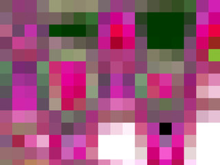 Colorful squares mosaic illustration, creative vivid design