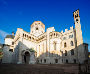 Fototapeta na wymiar church Cattedrale di San Viglio, Trento, Italy