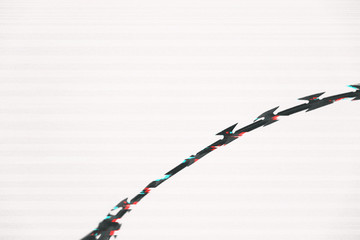 glitch abstract fence barbed wire wallpaper backdrop background