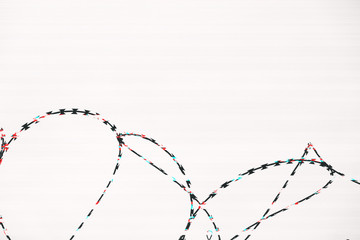 glitch abstract fence barbed wire wallpaper backdrop background
