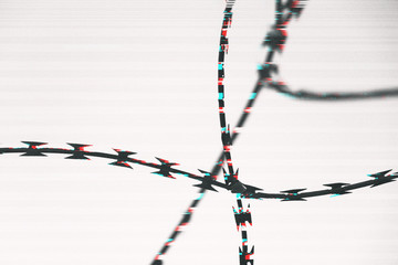 glitch abstract fence barbed wire wallpaper backdrop background