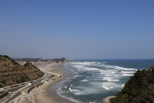 磯 海岸 薄