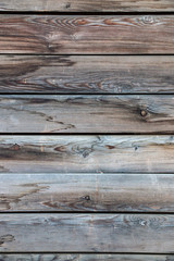 Wood texture closeup view. Vintage wooden floor background. Gray aged plank panels