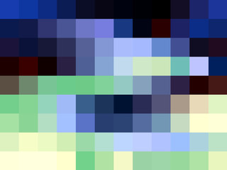 Blue purple abstract mosaic background with squares