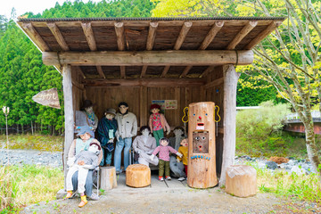 風景物語(四国 徳島 名頃 かかしの里)