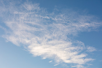 Naklejka na ściany i meble Cloud against blue sky cloudscape background pattern