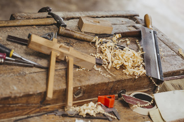 vintage woodworking tools