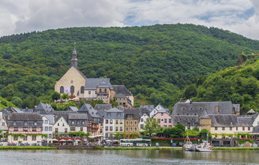 Moselle Valley, Germany - famous for its white wine production, the Moselle valley offers one of the most astonishing landscapes of Germany, with its villages, vinyards and castles