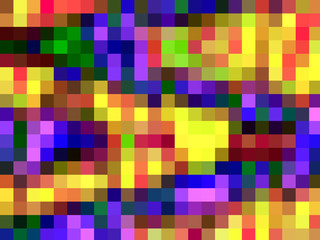Colorful abstract mosaic background with squares