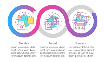 Clothing store sales vector infographic template