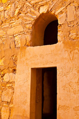 Castillo del desierto Al-Kharaneh. Jordania, Oriente Medio