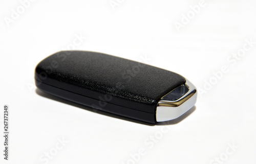 black car key with remote central locking