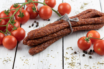 Kabanosy - tradizionale insaccato originario della Polonia