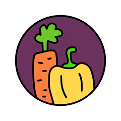 Vegetables hand drawn logotype logo for prints posters t shirts branding fruit store bar vegan restaurant drinks cocktails