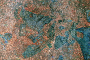 Rusty metal surface. Textured metal surface