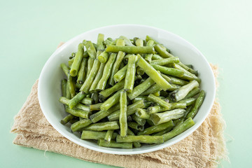 Chinese cuisine, a dish, delicious vegetarian dishes, fried kidney beans