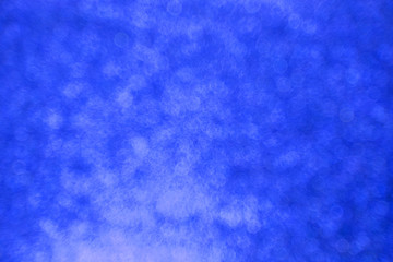 Abstract dark blue bokeh background for christmas, Celebration concept.