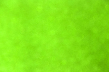 Abstract green bokeh background for christmas, Celebration concept.