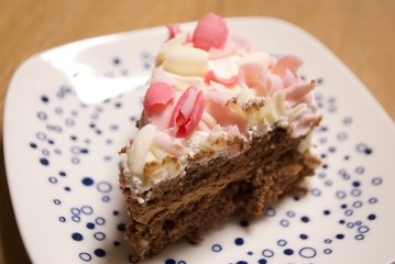 イチゴのケーキ