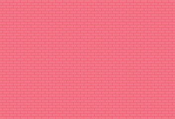Pink brick wall background