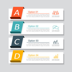 Infographic design template with place for your data. Vector illustration.