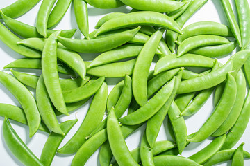 Nutritious healthy fresh pods vegetables sweet beans