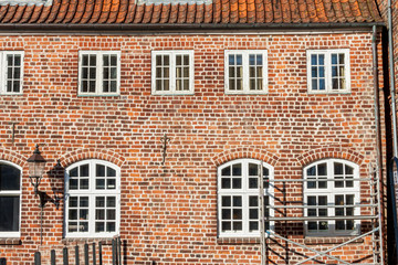 Fototapeta premium Old house in Ribe - Denmark