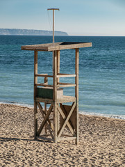 puesto socorrista en playa de mallorca