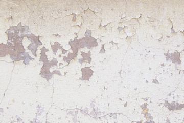 Obraz premium aged wall with cracked paint on it