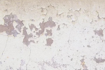 Abwaschbare Fototapete Alte schmutzige strukturierte Wand gealterte Wand mit rissiger Farbe drauf