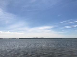 coastline of the island r&uuml;gen