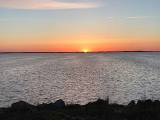 Obraz premium sunset at sea