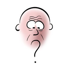 Old man with aphasia. He can't speak.