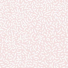 Vector pink abstract pattern. Seamless pattern in the Memphis style