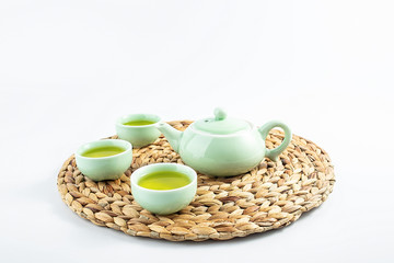 Chinese tea ceremony Tieguanyin tea and tea