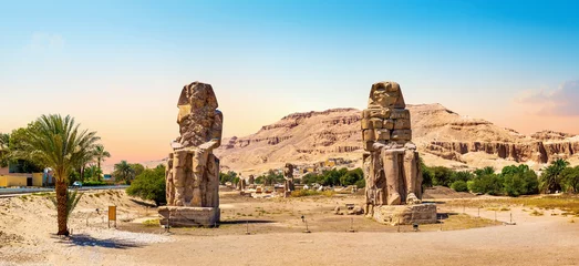 Foto op Plexiglas The Colossi of Memnon © Givaga
