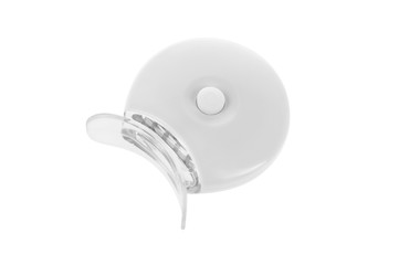 Teeth whitening device in the dental clinic isolated