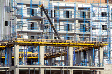 Construction of the new building