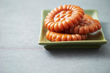 Yakgwa, Korean traditional honey cookie 