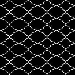 Fototapeta premium Seamless vintage ornament. Vector baroque background for textile design.