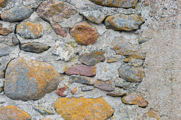 Stone wall for use as a background