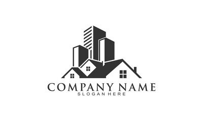 Obraz premium Property logo icon